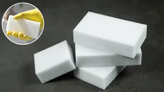 Was reinigt ein Melaminschwamm und wofür darf er nicht verwendet werden?