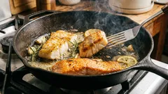 Wie man Fisch brät, ohne anschließend die Küche zu lüften: Es gibt eine geheime Zutat