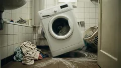 Die Waschmaschine springt beim Schleudern: Ursachen des Problems und was man dagegen tun kann